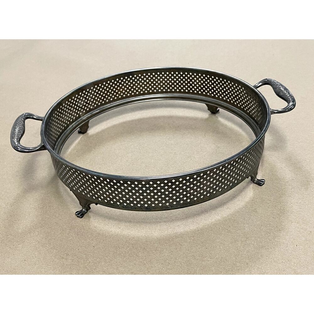 Vintage Casserole Dish/Chafing Dish/Plate Holder,‎ Italy